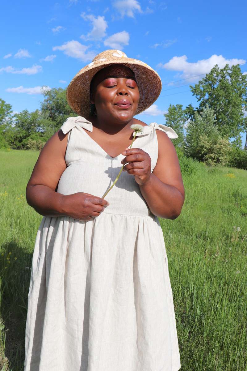 Heirloom Hats Calcarella Hat Natural Straw/White Daisies