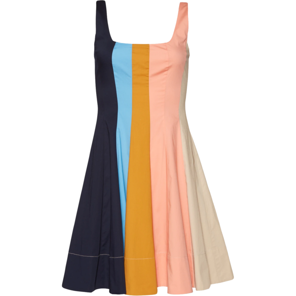 staud striped linen dress Staud Laura Linen Dress main image 0