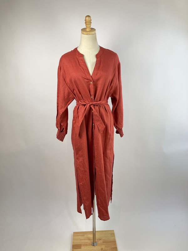 chinese dress ladies Como Linen Dress main image 0