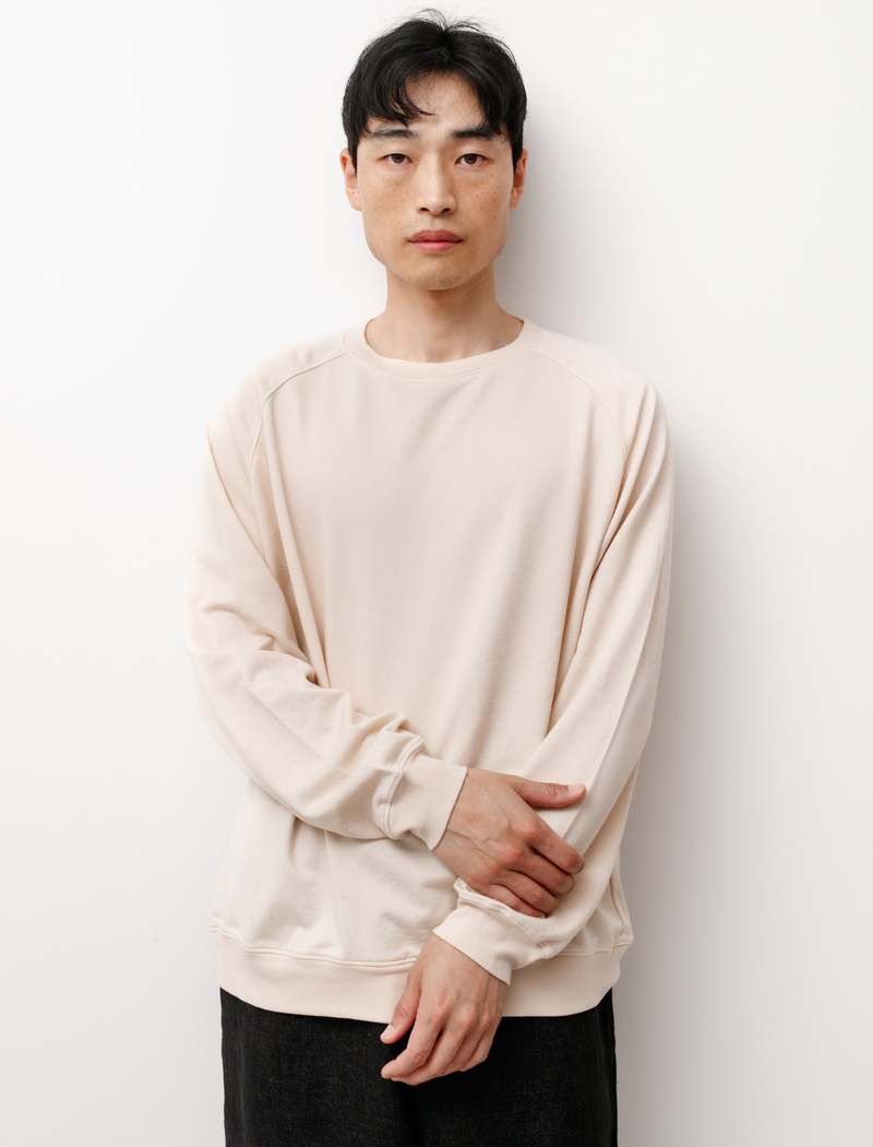 comoli COTTON JERSEY L/S T-SHIRT size 2
