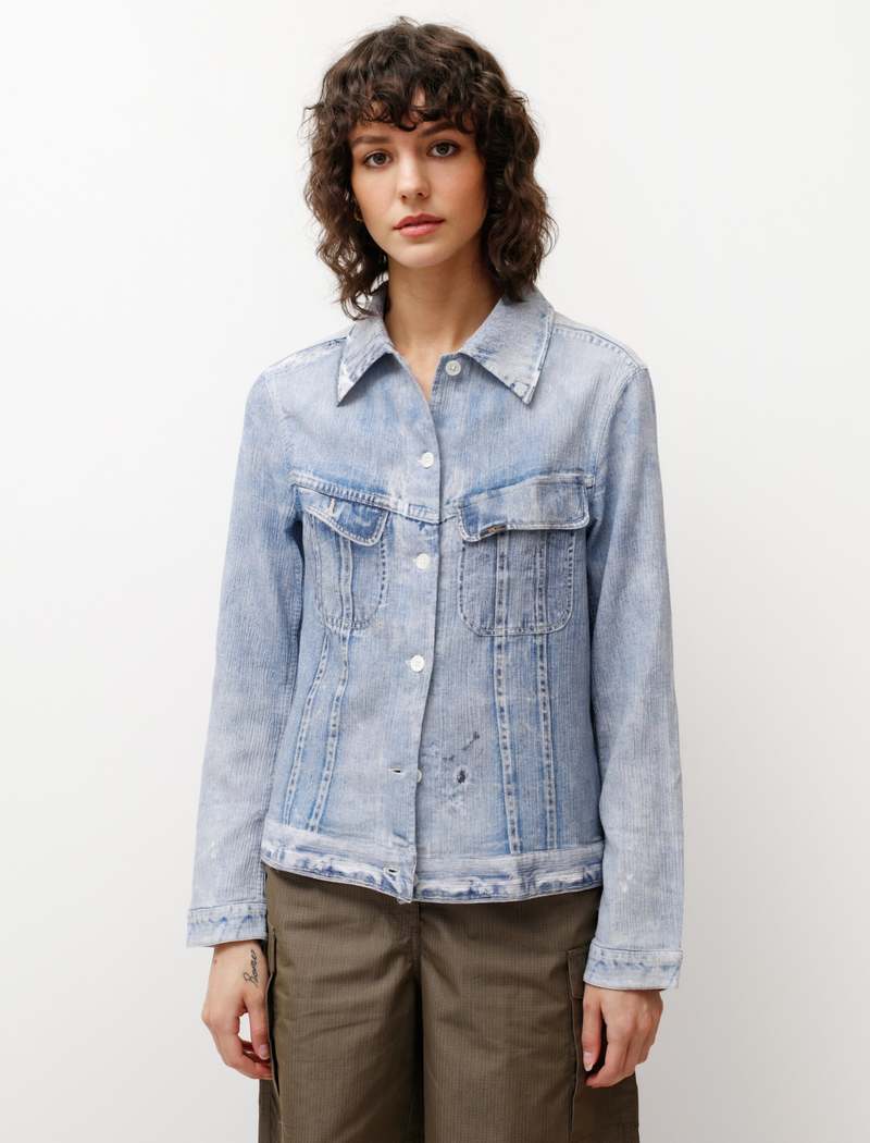 ジャケット・アウター OUR LEGACY Rebirth Pleated Shirt Digital Our Legacy Rebirth Pleated Shirt - Digital Rodeo Print
