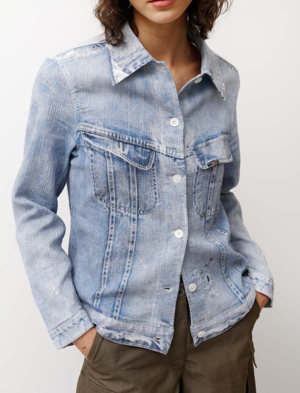 Our Legacy Rebirth Pleated Shirt - Digital Rodeo Print | Garmentory