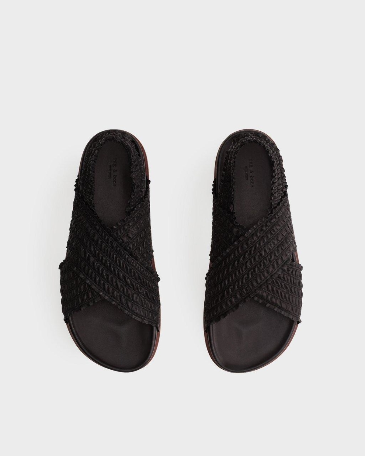 【関税込み】rag & bone ブラック Bailey Sport サンダル Rag & Bone Bailey Sport Slide Sandal In Black | ModeSens