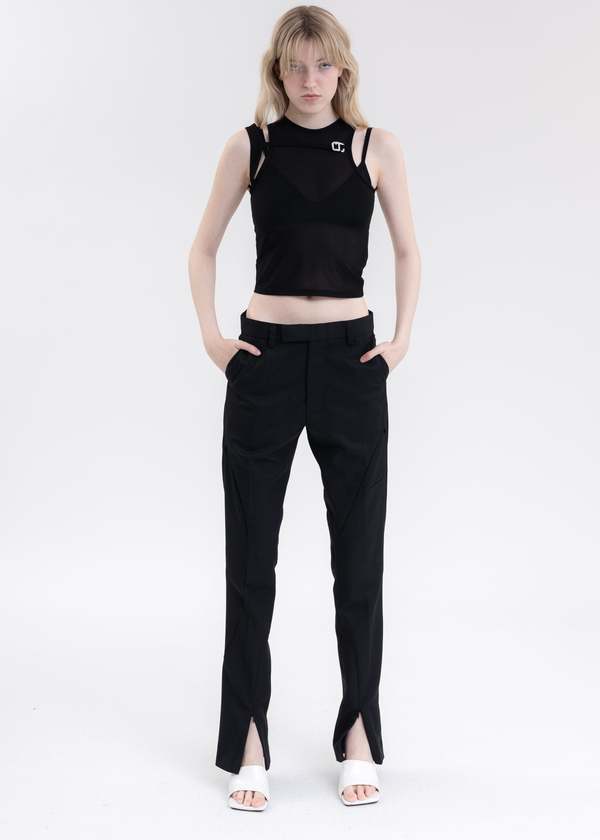 Heliot Emil GREGARIA TANK TOP - Black | Garmentory