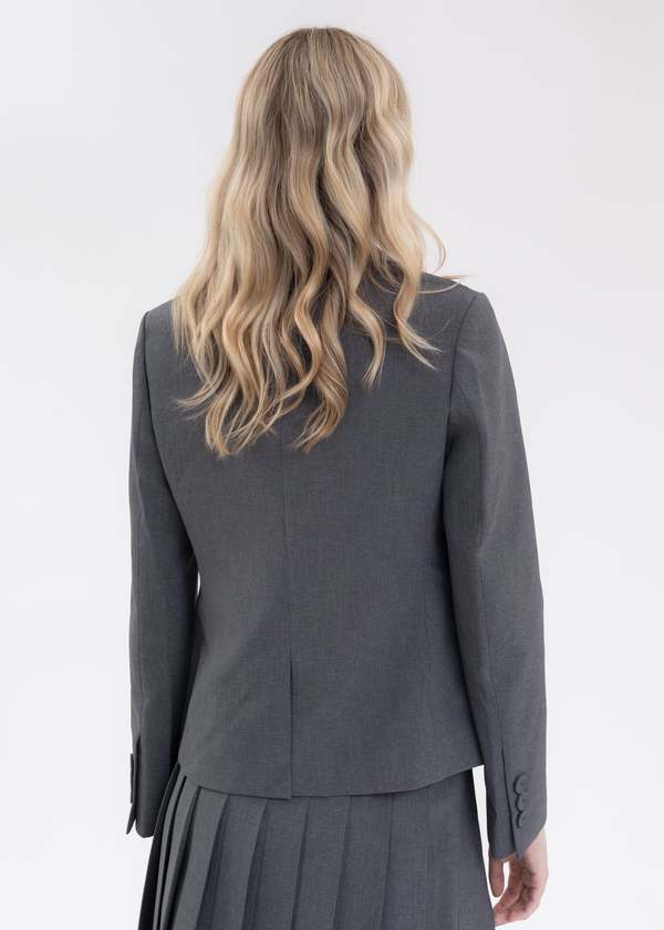 Shushu/Tong Bow Suit Jacket - Grey | Garmentory