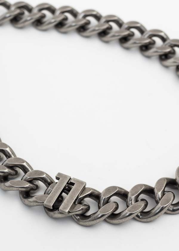 we11done 11 LOGO CHUNKY CHAIN CHOKER - SILVER2 | Garmentory