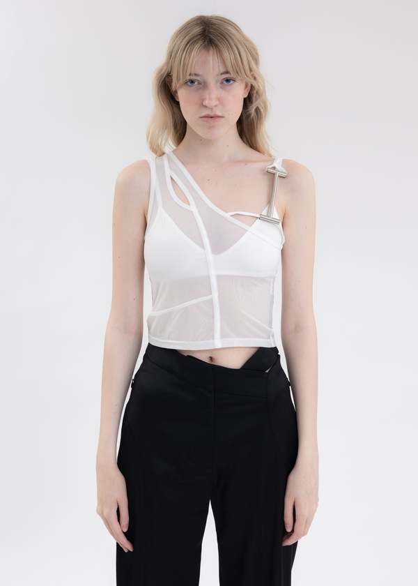 Heliot Emil DISPAR TANK TOP - White | Garmentory