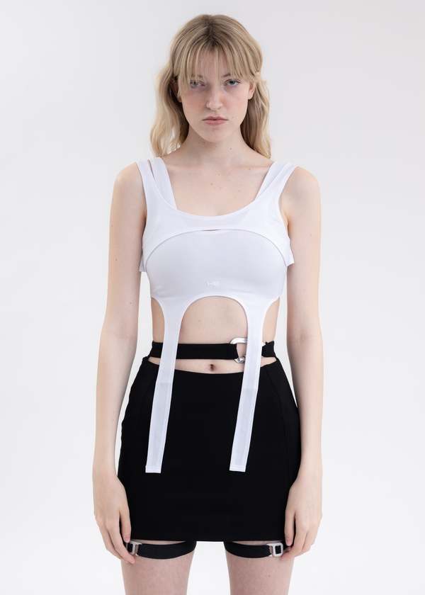 Heliot Emil Harness Top - White | Garmentory