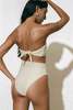 Mara Hoffman Abigail Bandeau Bikini Top - CREAM - Thumbnail 2