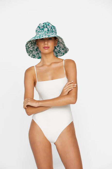 Mikoh Panda Hat - Batik Green | Garmentory
