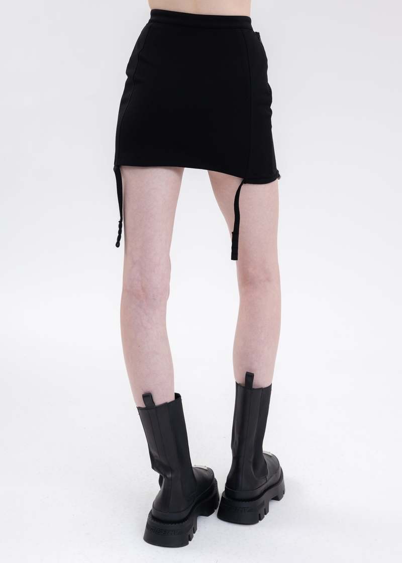 Heliot Emil Xerces Jersey Skirt - Black | Garmentory