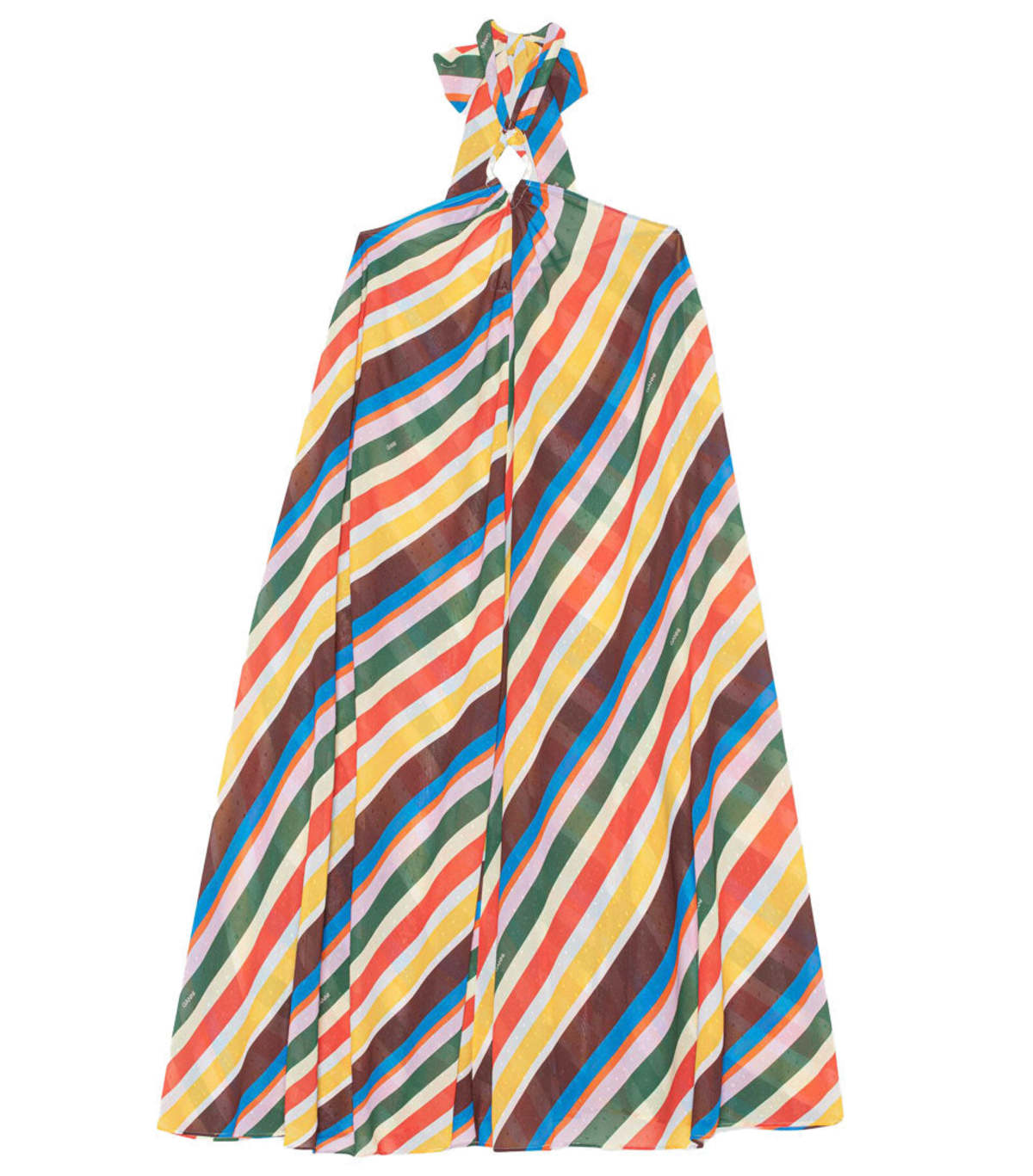 Ganni Halter Dress - Multicolor | Garmentory