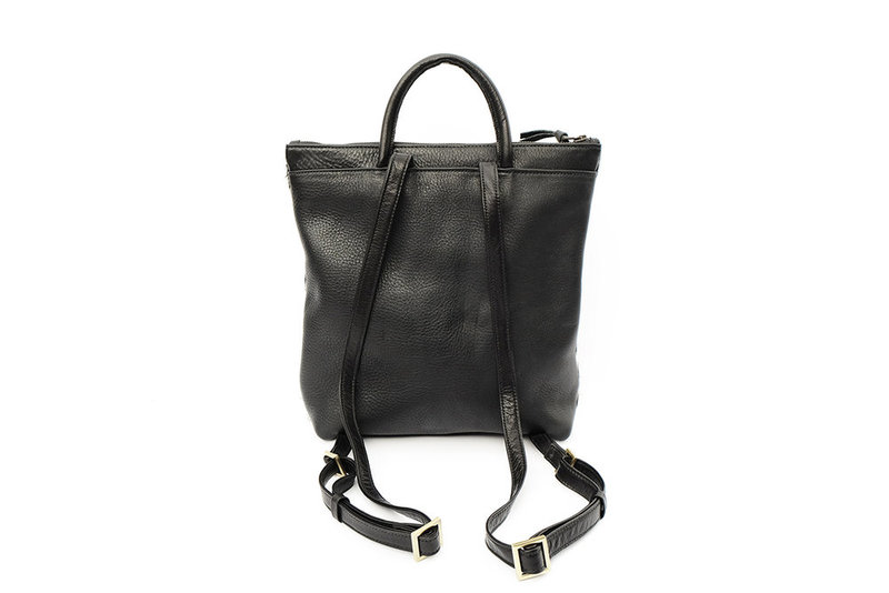 Primecut Sunset Patchwork Sheepskin Backpack