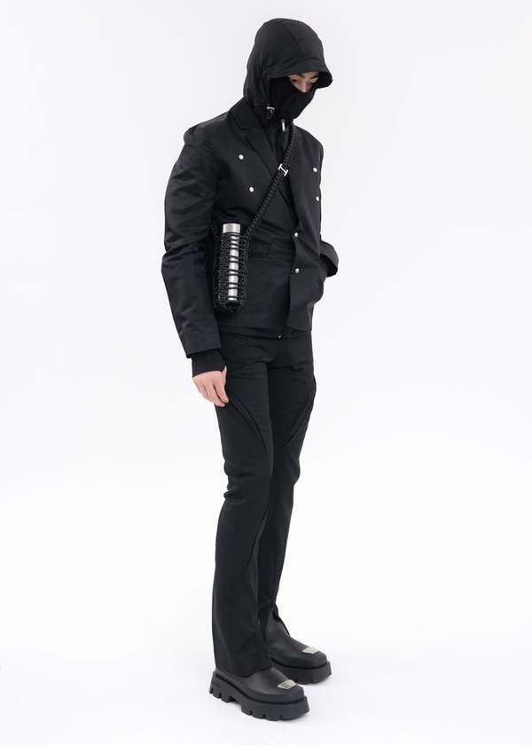 ジャケット・アウター HELIOT EMIL ANAGENESIS TECHNICAL BLAZER Heliot Emil ANAGENESIS TECHNICAL Blazer Combo - Black
