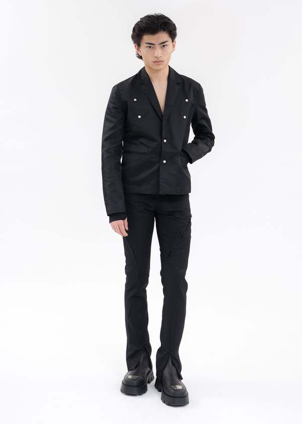 ジャケット・アウター HELIOT EMIL ANAGENESIS TECHNICAL BLAZER Heliot Emil ANAGENESIS TECHNICAL Blazer Combo - Black
