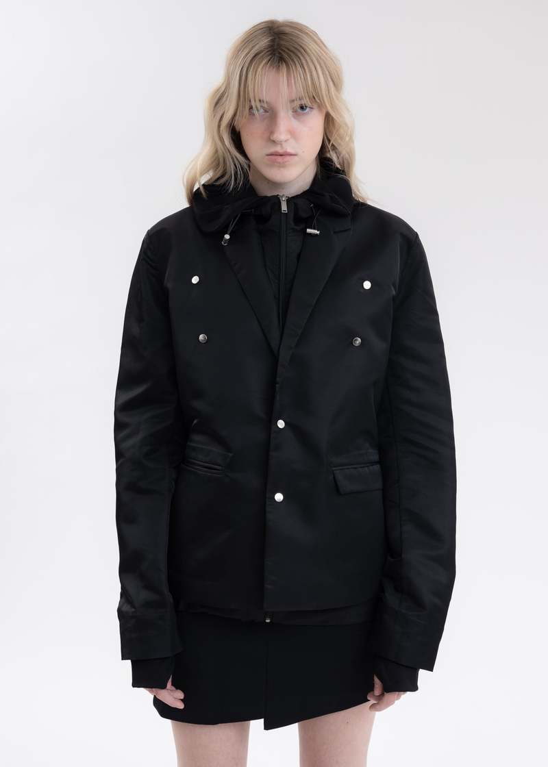 ジャケット・アウター HELIOT EMIL ANAGENESIS TECHNICAL BLAZER Heliot Emil ANAGENESIS TECHNICAL Blazer Combo - Black