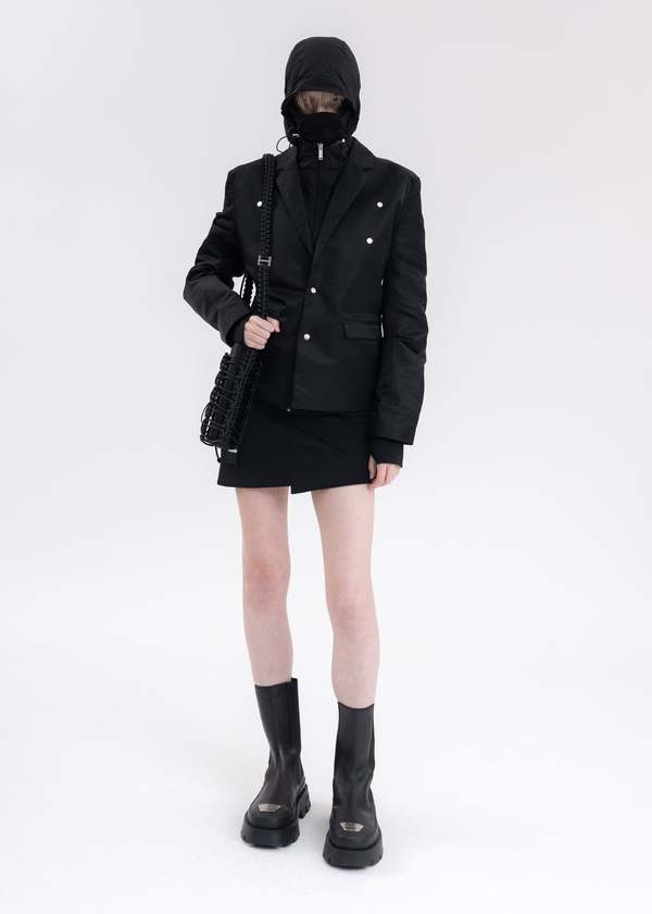 ジャケット・アウター HELIOT EMIL ANAGENESIS TECHNICAL BLAZER Heliot Emil ANAGENESIS TECHNICAL Blazer Combo - Black