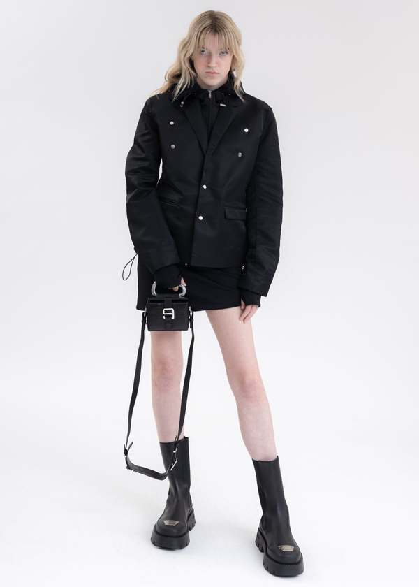 Heliot Emil ANAGENESIS TECHNICAL Combo Blazer - Black