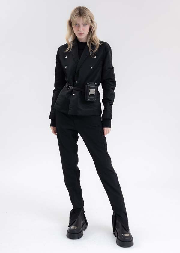 Heliot Emil ANAGENESIS TECHNICAL Combo Blazer - Black