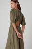 Velvet by Graham & Spencer Whitney Woven Linen Dress - Elm - Thumbnail 2