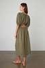 Velvet by Graham & Spencer Whitney Woven Linen Dress - Elm - Thumbnail 6