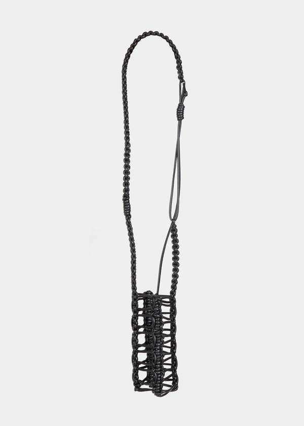 Heliot Emil OSMIA BOTTLE HOLDER WATER BOTTLE - BLACK | Garmentory