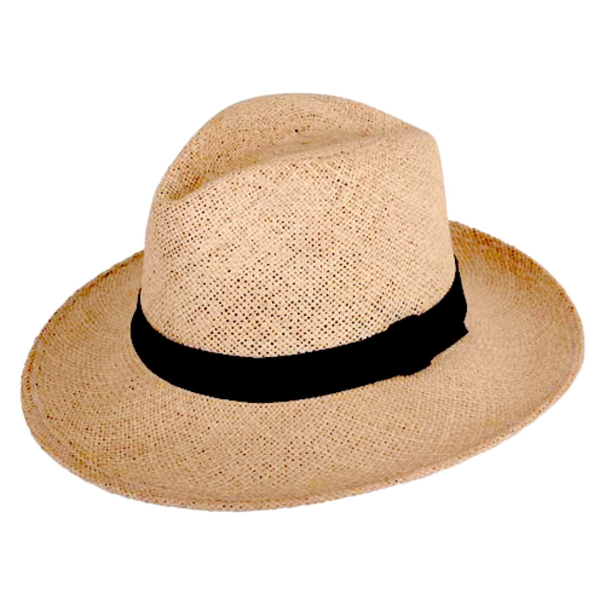 San Francisco Hat Company Classic Folding Fedora Natural Garmentory