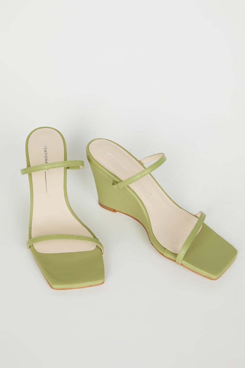 "INTENTIONALLY __________." Gretta Wedge - Sage