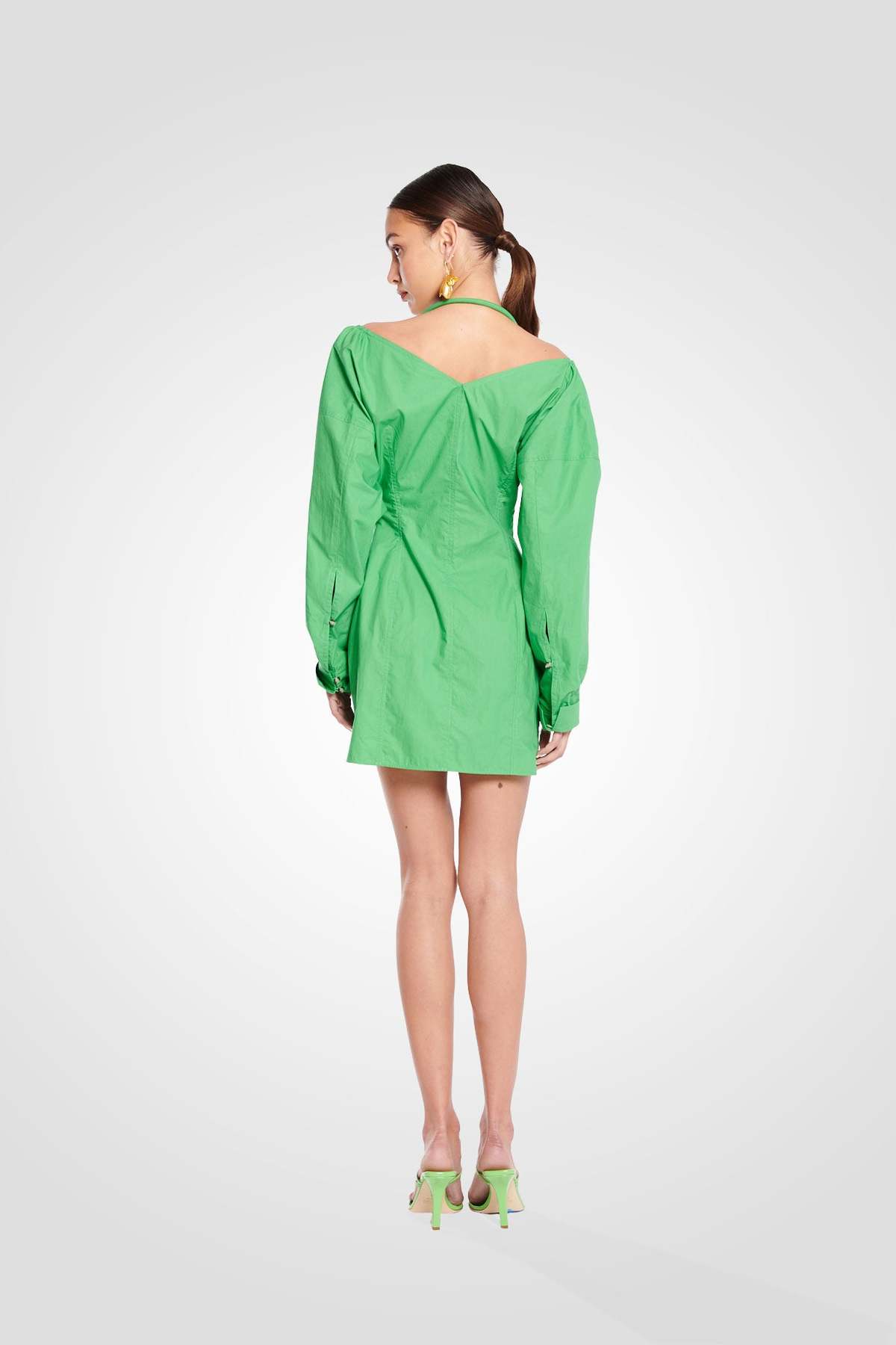 【関税込み】Nanushka グリーン Alyssa ミニドレス Nanushka Alyssa Mini Dress Green Womens Size XS | eBay