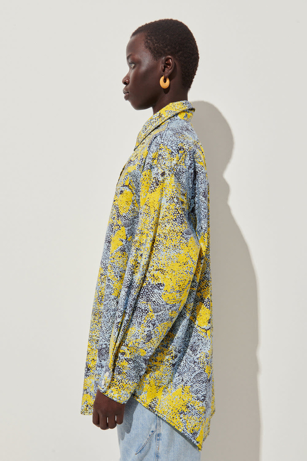 Rachel Comey Isa Shirt - Blue/Yellow 