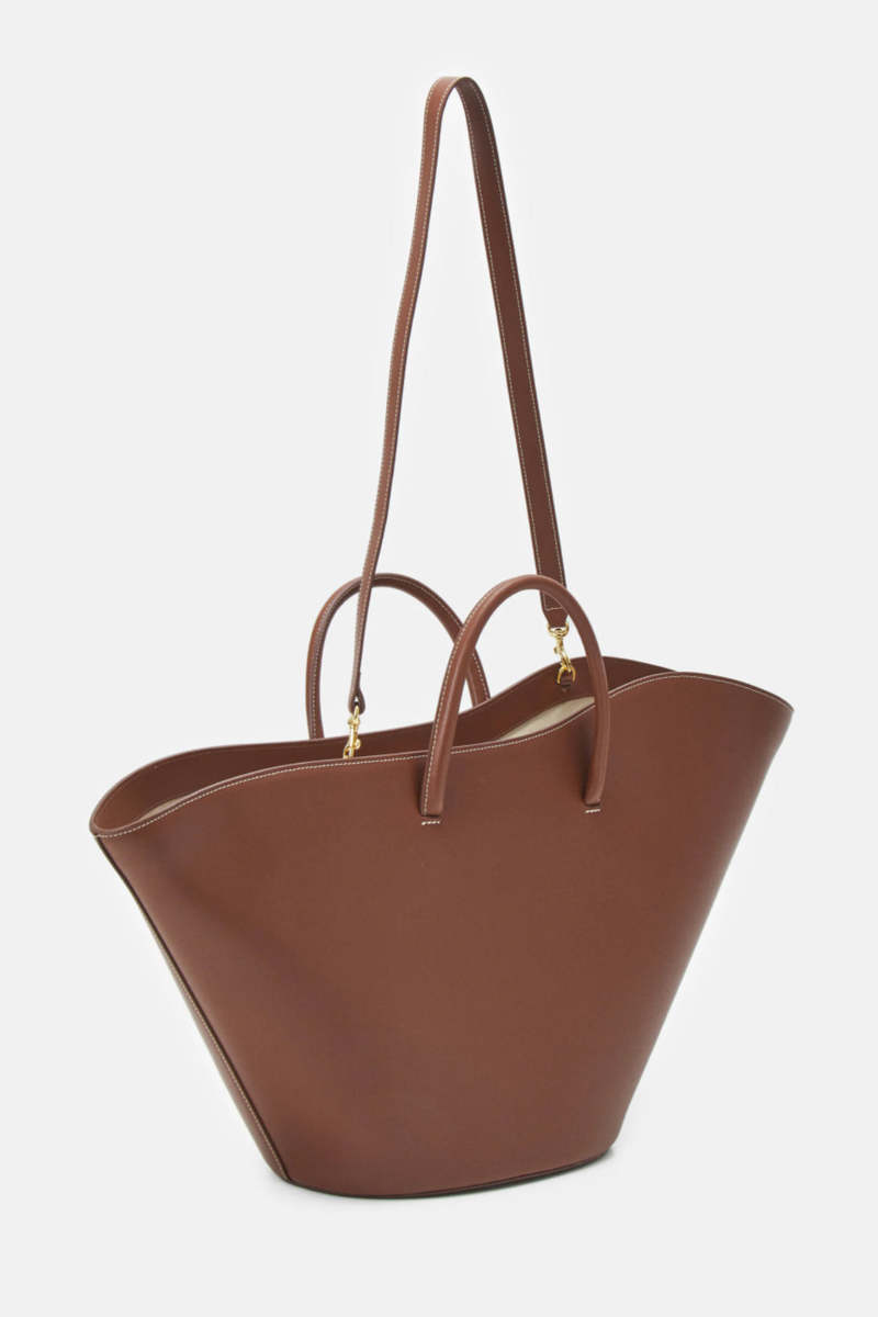 Little Liffner Open Tulip Tote Large - Light Brown | Garmentory