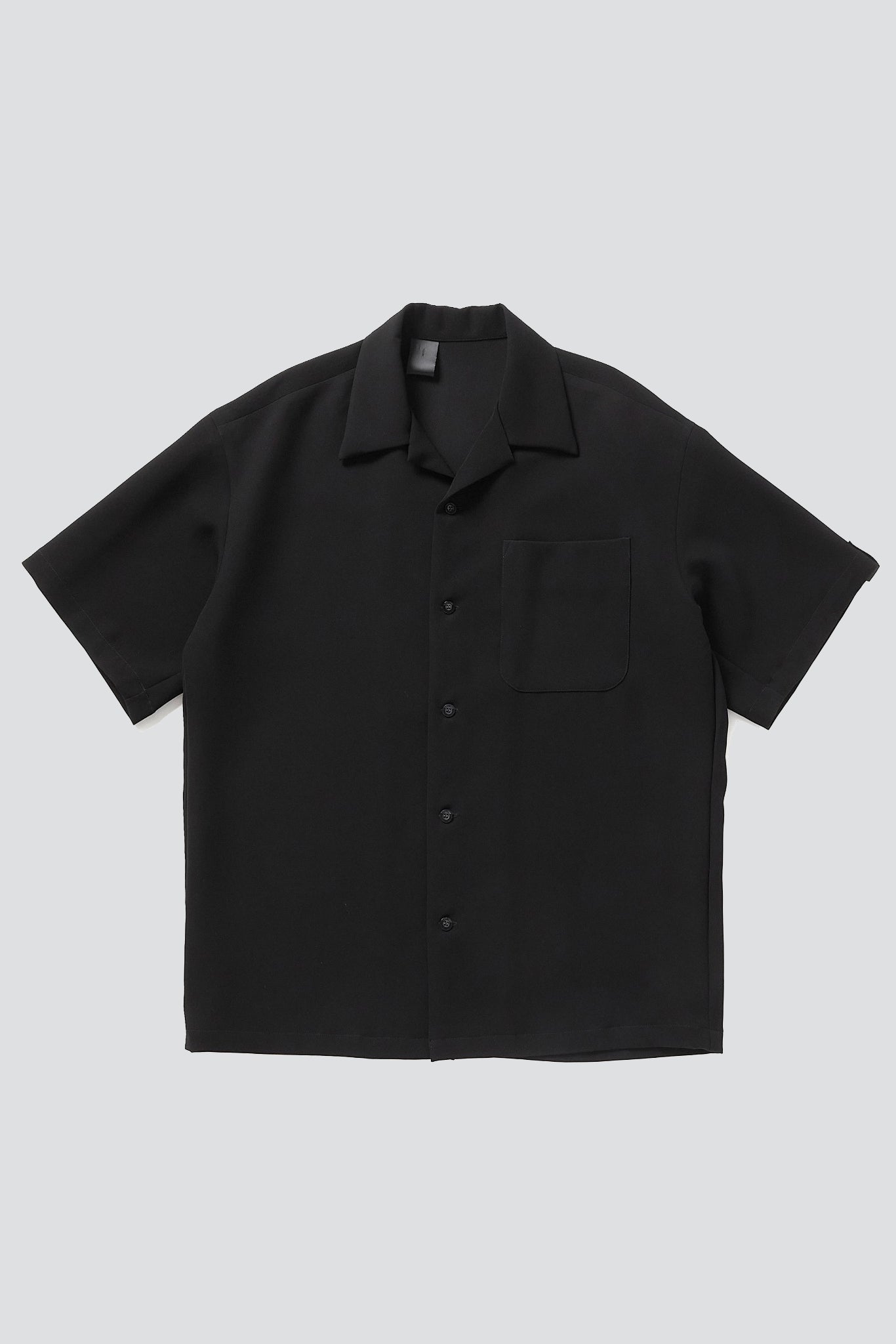 Black-Open-Collar-Shirt-