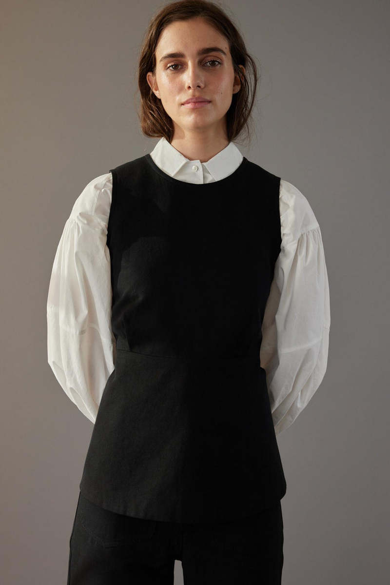 Caron Callahan Cerise Top - Black Diamond Canvas