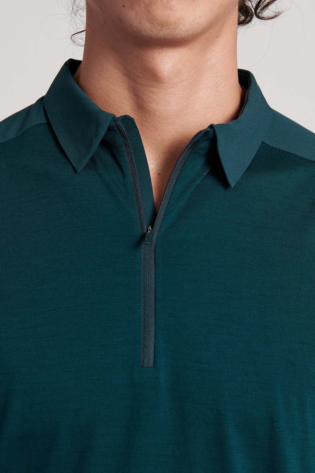 VEILANCE Frame SS Polo Shirt - Dark Spruce | Garmentory