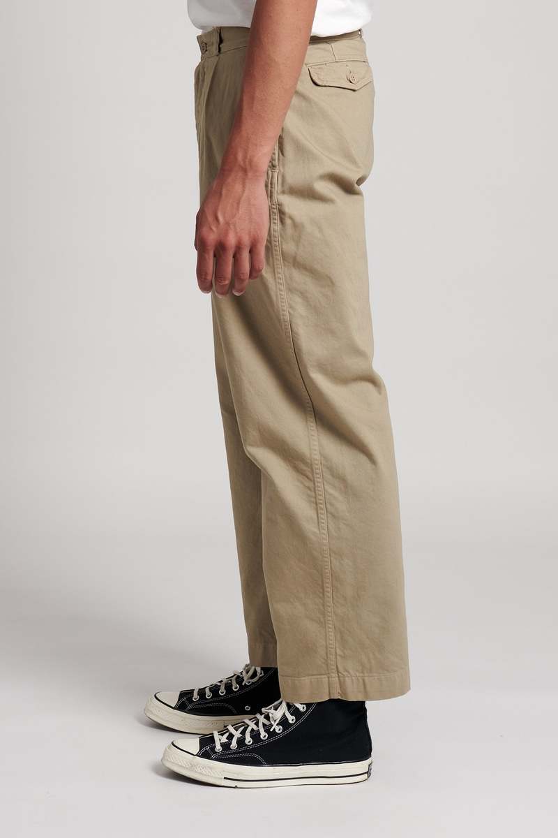 パンツ M-52 FRENCH ARMY TROUSER WIDE FIT orSlow M-52 French Army Trouser (Wide Fit), Black – Glasswing