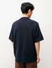 Niuhans Organic Cotton Polo Sweater - Navy - Thumbnail 2