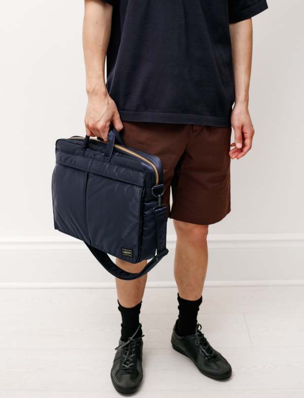 Porter Tanker 2Way Briefcase - Iron Blue | Garmentory