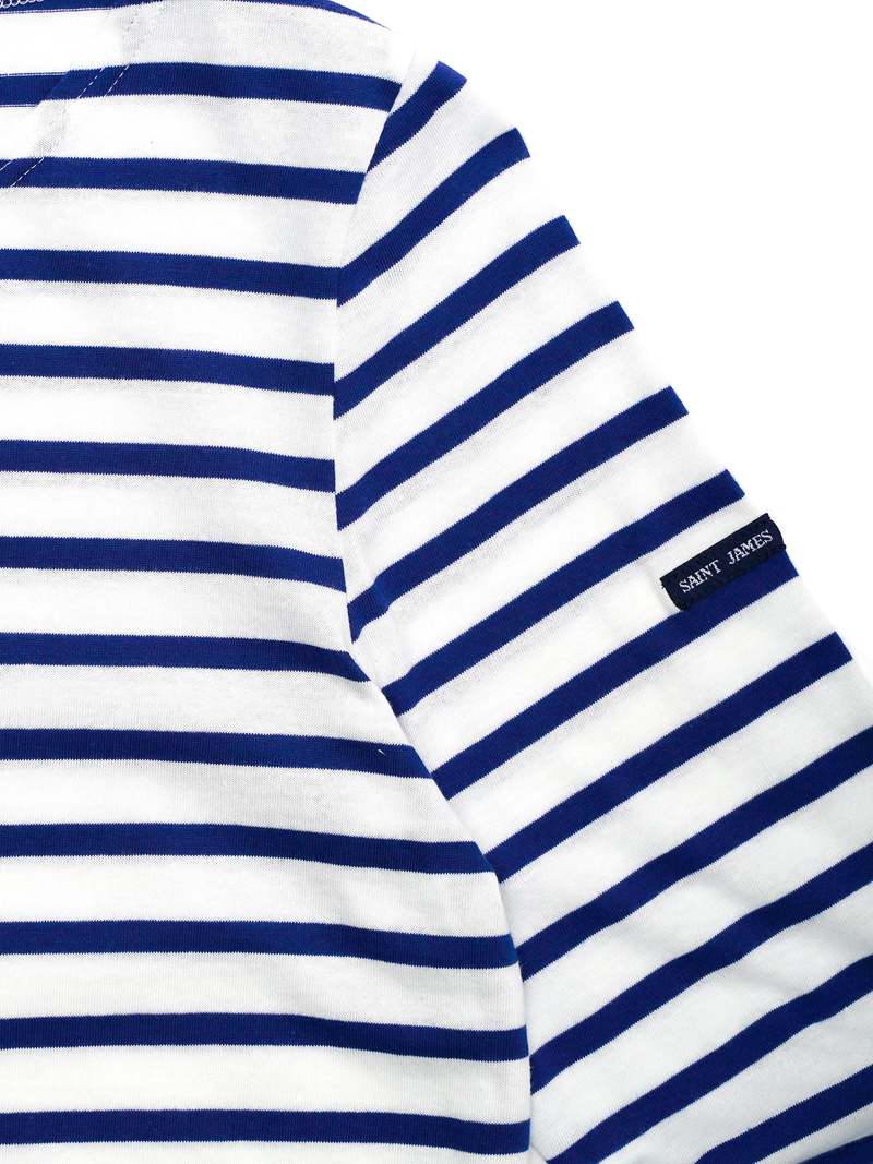 Saint James M MINQUIDAME Tee - NEIGE/GITANE