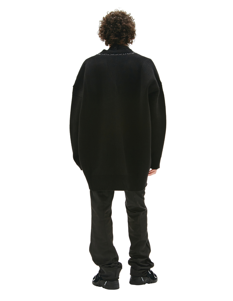 関税・送料込 RAF SIMONS Oversized Intarsia Pull セーター 関税・送料込 RAF SIMONS Oversized Intarsia Pull セーター