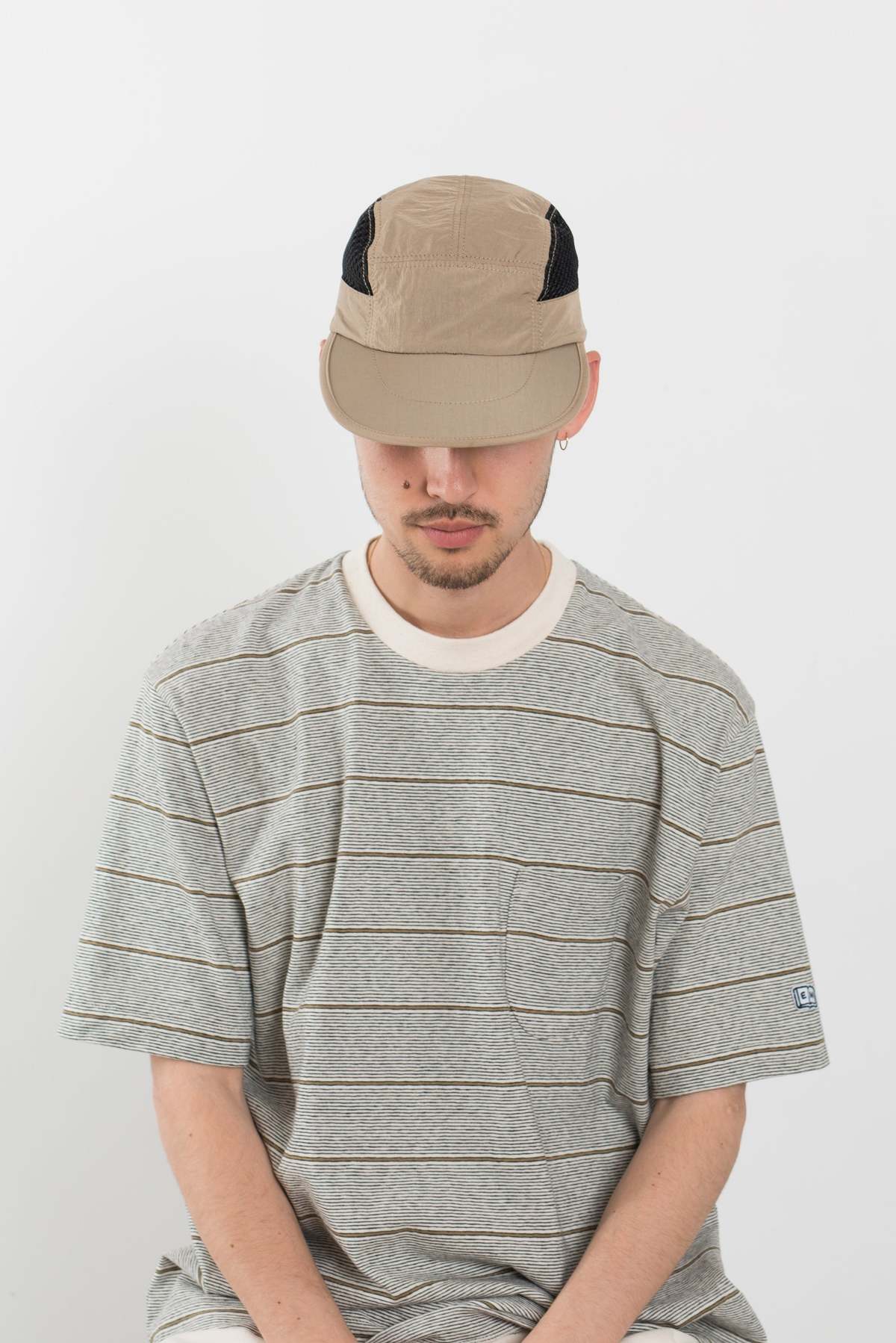 ENDS and MEANS Mesh Camp Cap - Beige | Garmentory