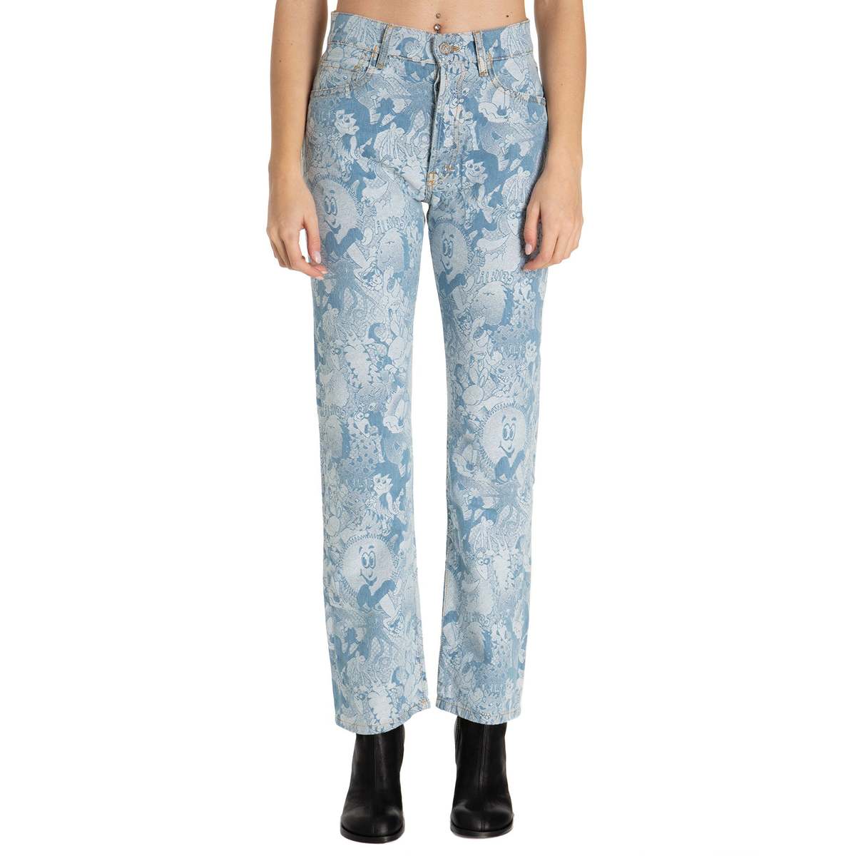 Aries Arise Cartoon Lilly jeans - blue | Garmentory