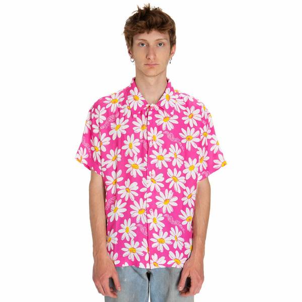 ERL Floral Shirt - Pink | Garmentory