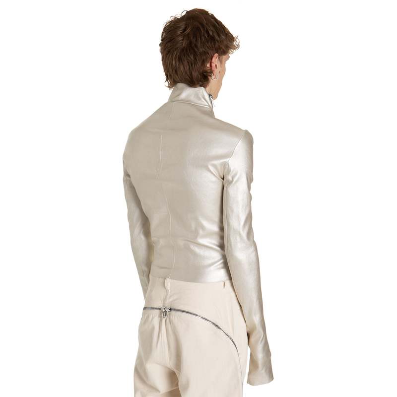Rick Owens Gary jacket - silver | Garmentory
