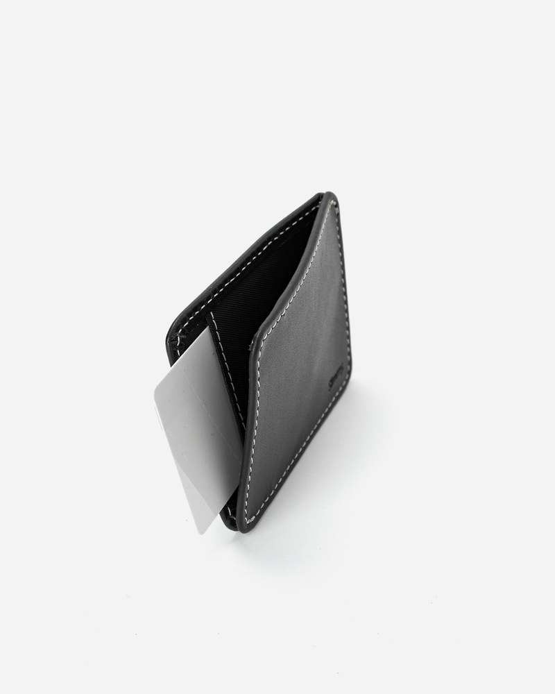 Slimmy R1SO 1-Pocket 2-Slot Wallet (78mm) - Black Slimmy R1SO 1-Pocket 2-Slot Wallet (78mm) - Black