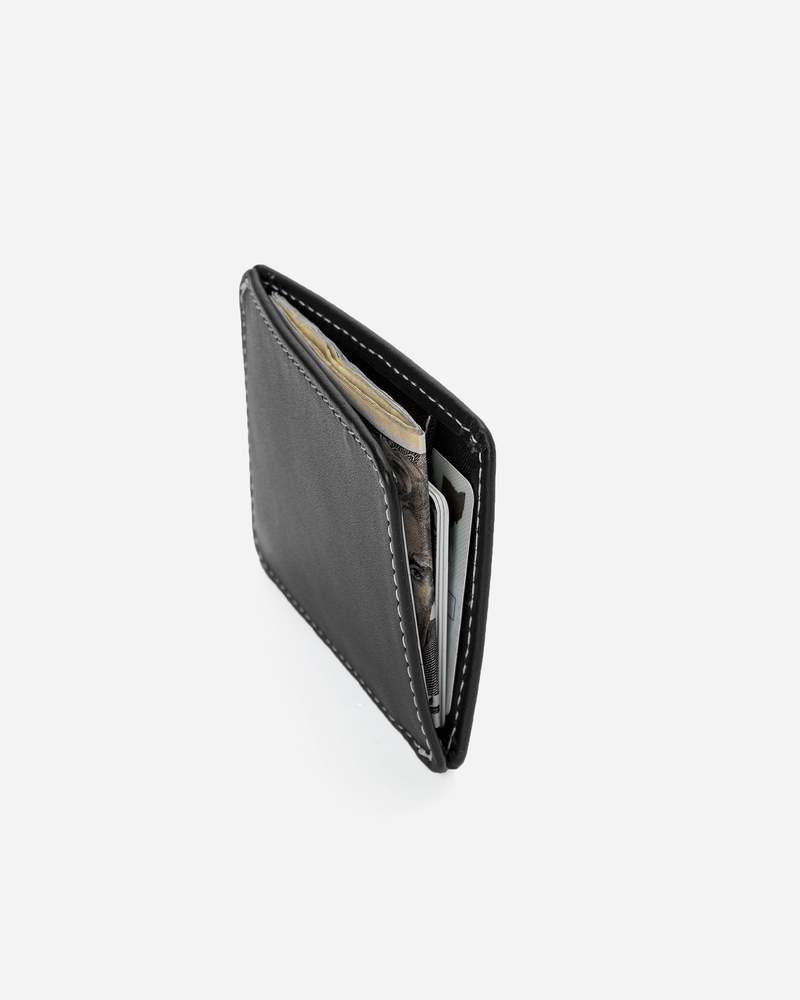 Slimmy R1SO 1-Pocket 2-Slot Wallet (78mm) - Black Slimmy R1SO 1-Pocket 2-Slot Wallet (78mm) - Black