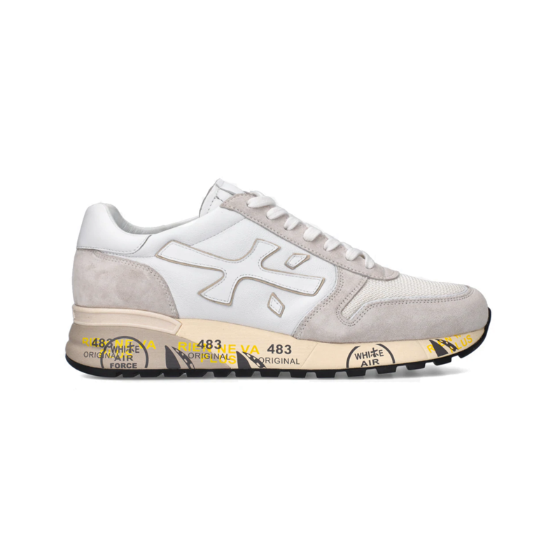 Premiata MICK 5698 Men MICK-5698 sneakers - White/Grey | Garmentory
