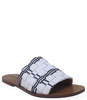 Fashion Moda Open Toe Sandal - Black/White - Thumbnail 2