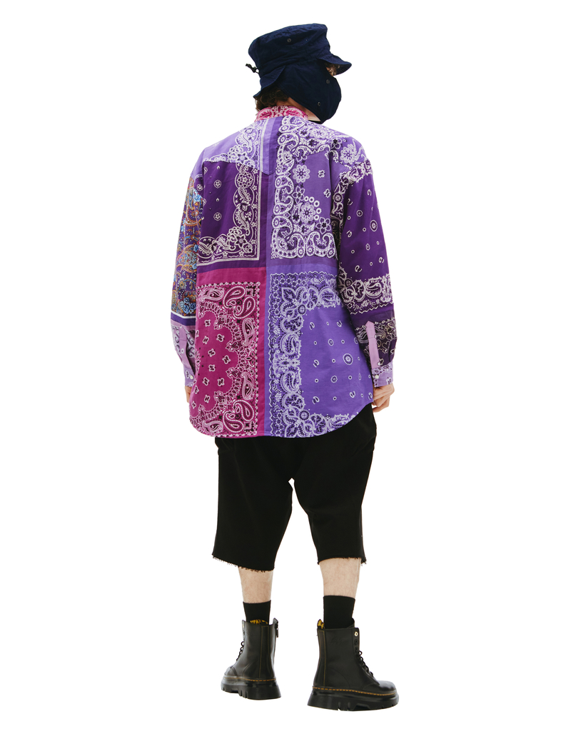 Children Of The Discordance Bandana Patchwork Shirt