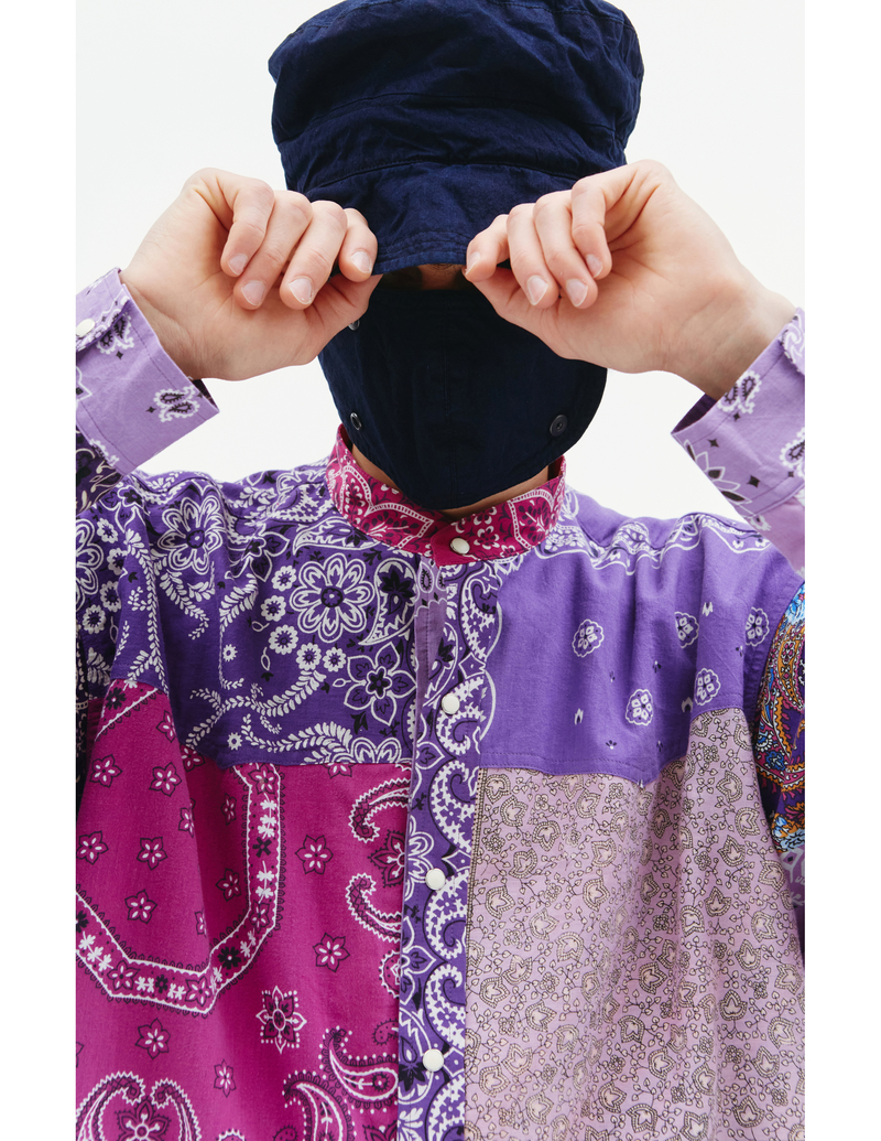 Children Of The Discordance Bandana Patchwork Shirt