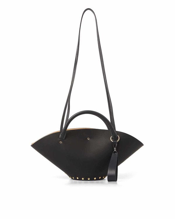 Jil Sander Sombrero Tote Bag - Black | Garmentory